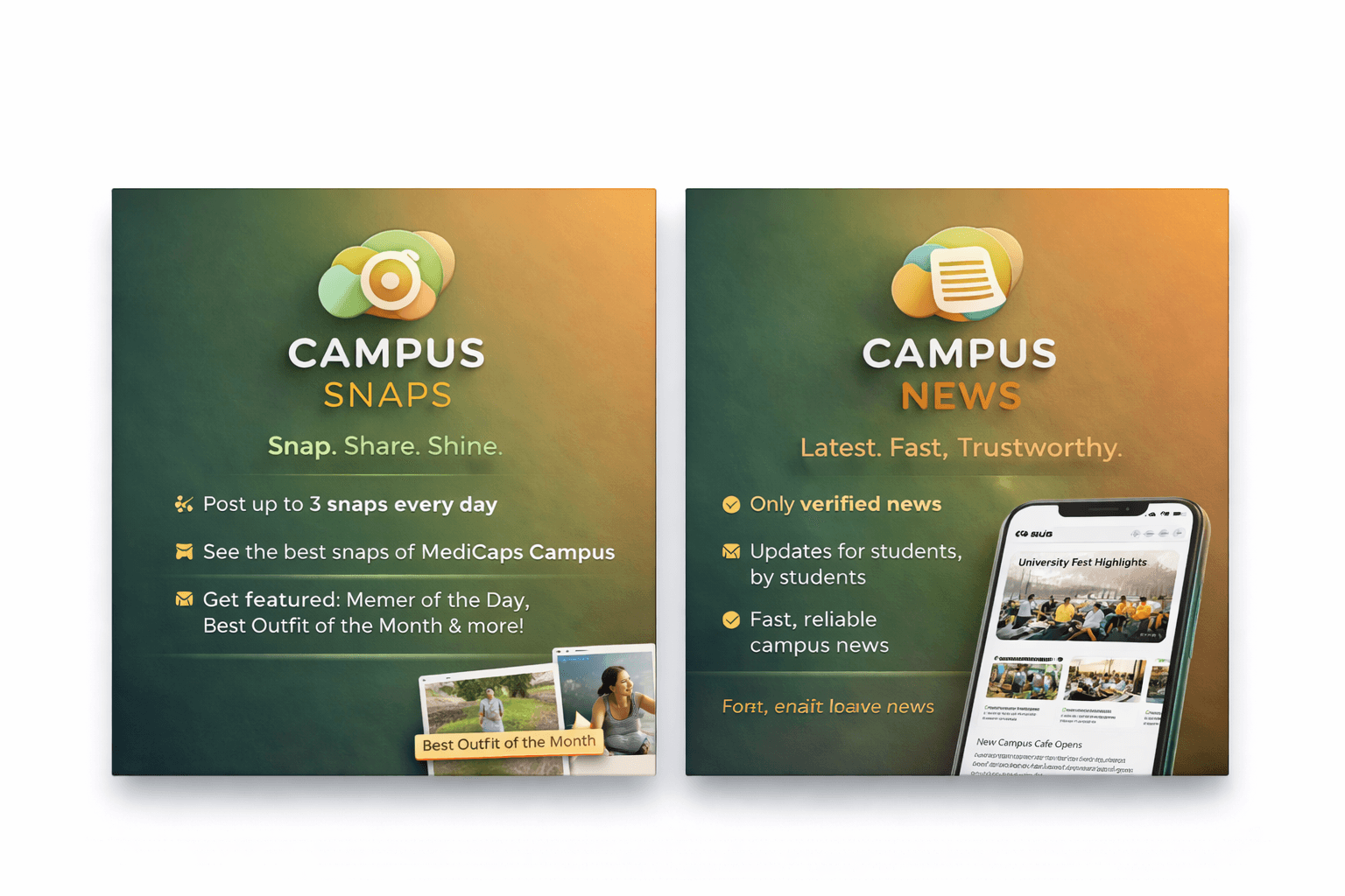 Snaps & Campus News